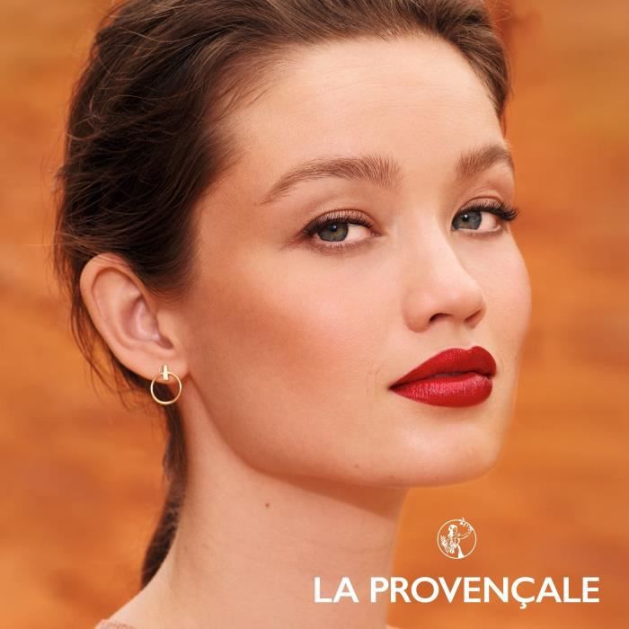 La Provençale Maquillage Rouge à Lèvres Bio N°040 Rouge Exalté 3